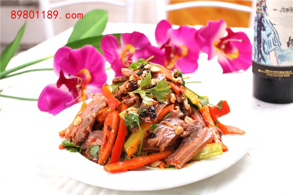 麻辣驴头肉